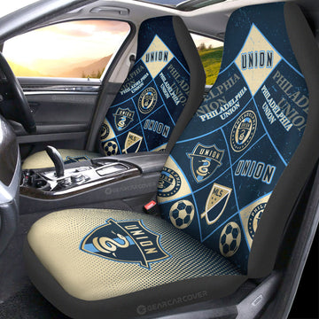 Philadelphia Union Car Seat Covers Sporty Team Collection