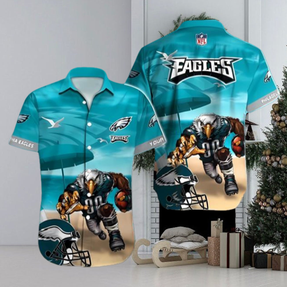 Philadelphia Eagles NFL Hawaiian Shirt