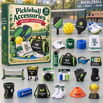Pickleball Accessories Advent Calendar 2026 - 24-Day Countdown, Acrylic Charms Every Day Bring New Suprises