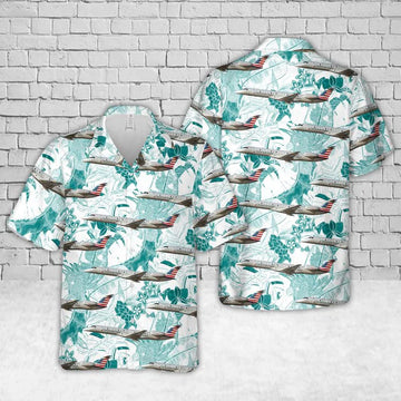 Piedmont Airlines Embraer ERJ-145 Hawaiian Shirt, Hawaiian shirt for men, dad husband veteran HO3757