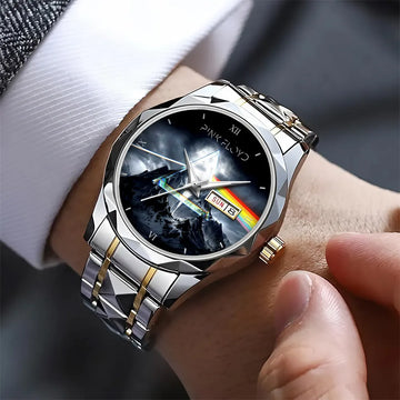 Pink Floyd Alloy Luxury Quartz Watch – GNE 4028