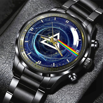 Pink Floyd Black Stainless Steel Watch – GNE 1044