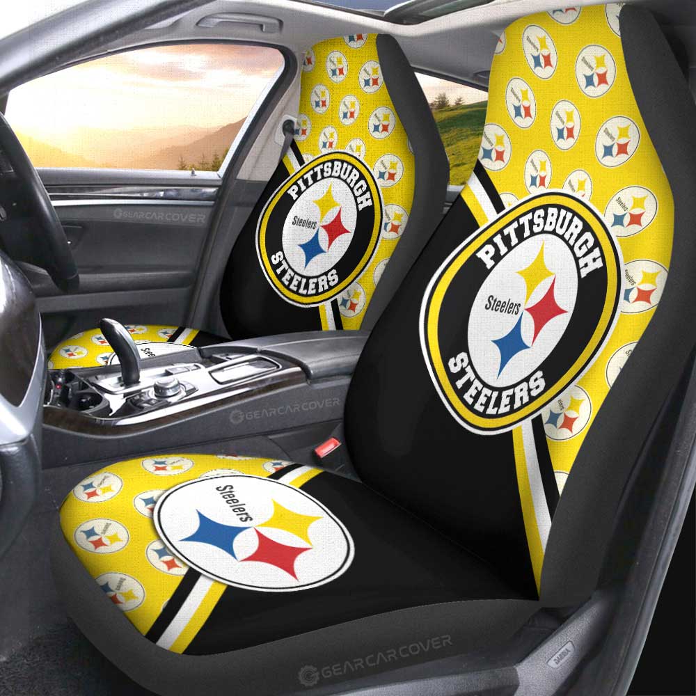 Pittsburgh Steelers Car Seat Covers Custom Car Accessories For Fans