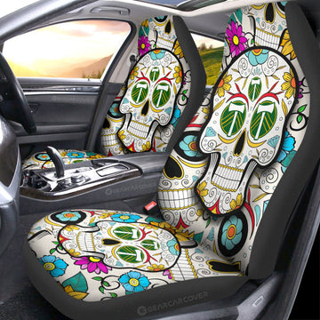 Portland Timbers Car Seat Covers Custom Sugar Skull Car Accessories
