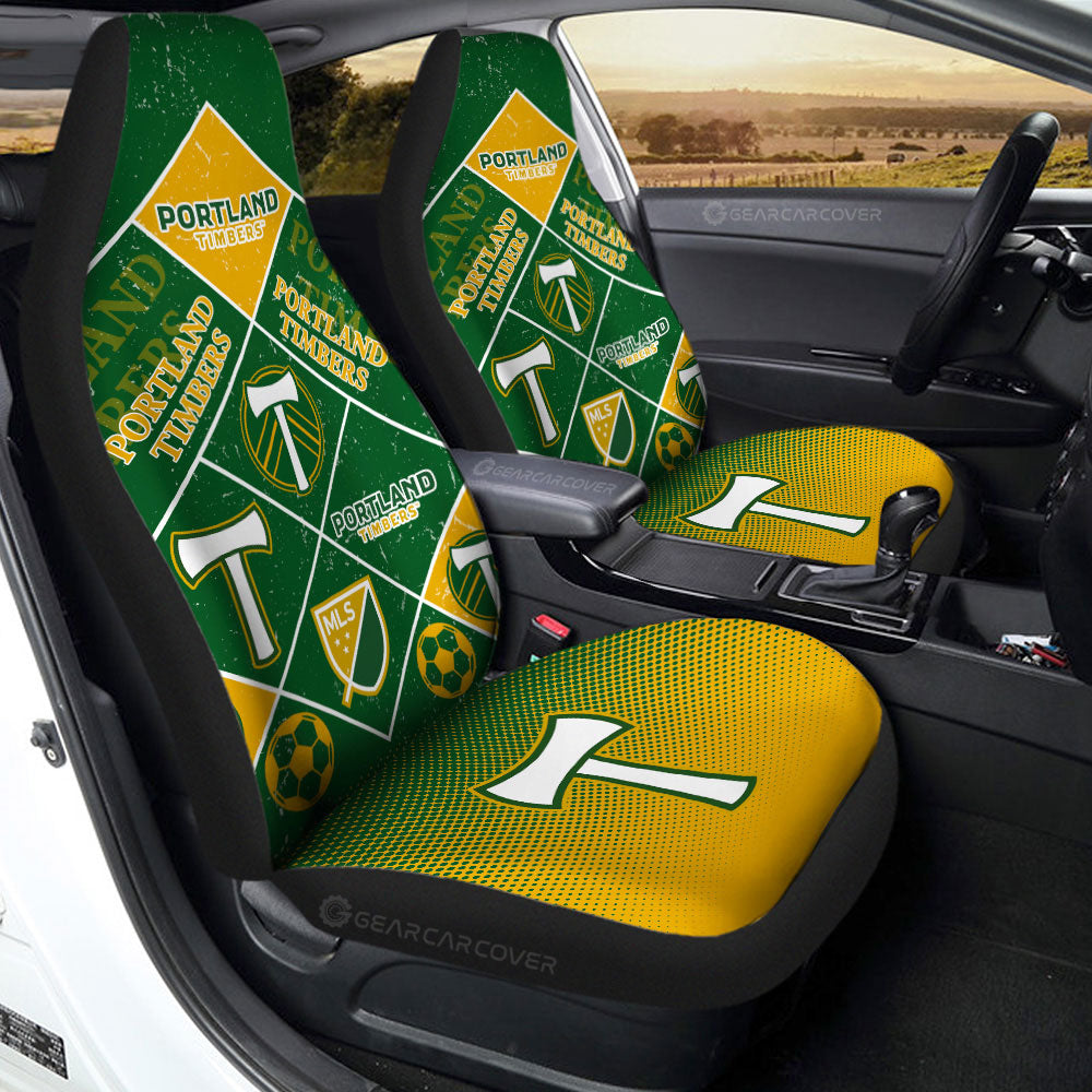 Portland Timbers Car Seat Covers Sporty Team Collection