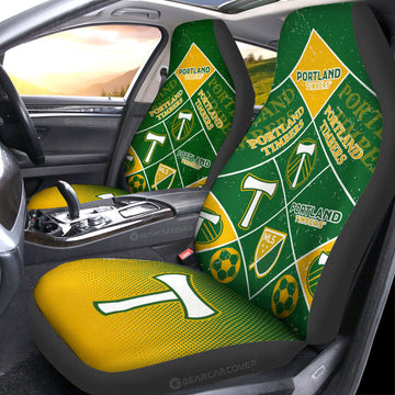 Portland Timbers Car Seat Covers Sporty Team Collection