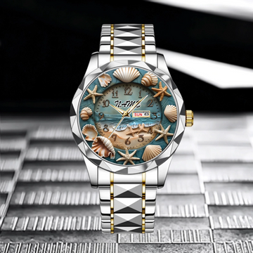 Precious Shell Watch- Personalized Name Watch- Shell Collector Gift