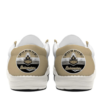 Purdue Boilermakers NCAA Personalized Hey Dude Sports Shoes Custom Name Design Perfect Gift For Fans