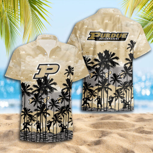 Purdue Boilermakers Hawaiian Shirt Trending Summer.