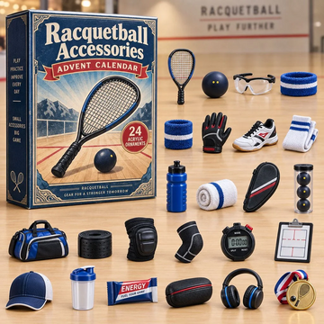 Racquetball Accessories Advent Calendar 2026 - 24-Day Countdown, Acrylic Charms Every Day Bring New Suprises