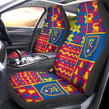 Real Salt Lake Car Seat Covers Custom Ugly Style Car Accessories