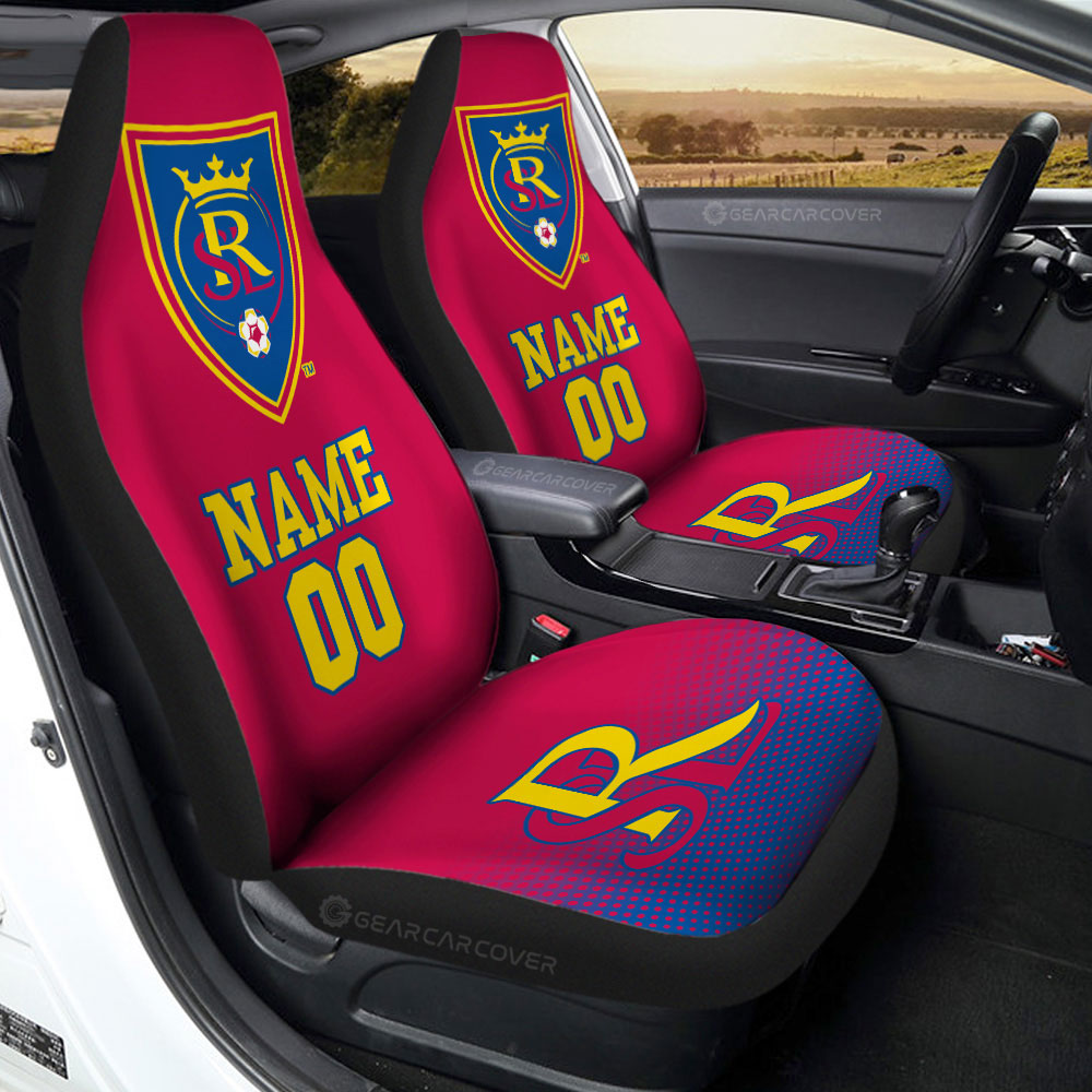 Real Salt Lake Car Seat Covers Sporty Team Collection
