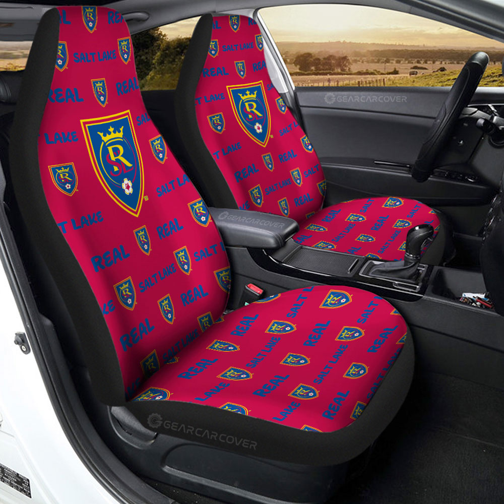 Real Salt Lake Car Seat Covers Sporty Team Collection