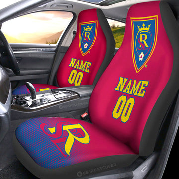Real Salt Lake Car Seat Covers Sporty Team Collection