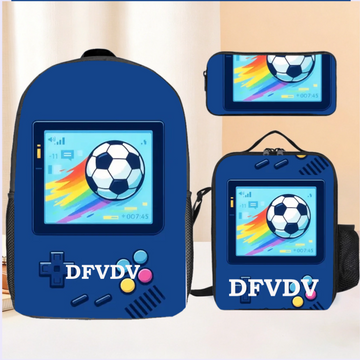 Retro Game Console Custom Backpack - Game Theme - Personalized Name