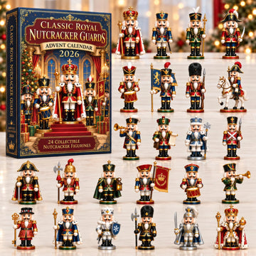 Royal Nutcracker advent calendar 2026 - 24-Day Countdown, Acrylic Charms
