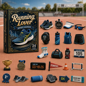 Running Lover Advent Calendar 2026 - 24-Day Countdown, Acrylic Charms Every Day Bring New Suprises