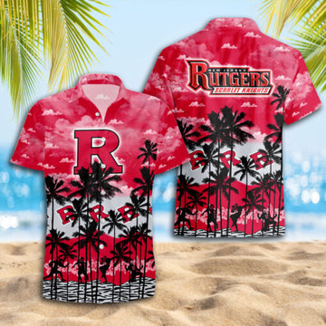 Rutgers Scarlet Knights Hawaiian Shirt Trending Summer