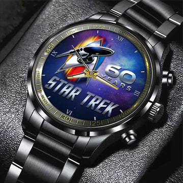 Star Trek Black Stainless Steel Watch-PX1154