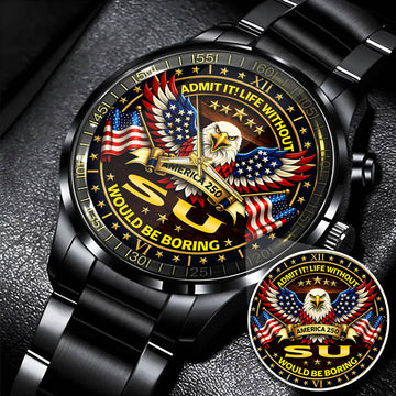 SU 250TH-2 Personalized Watch, 250 Years Of Freedom 1776-2026