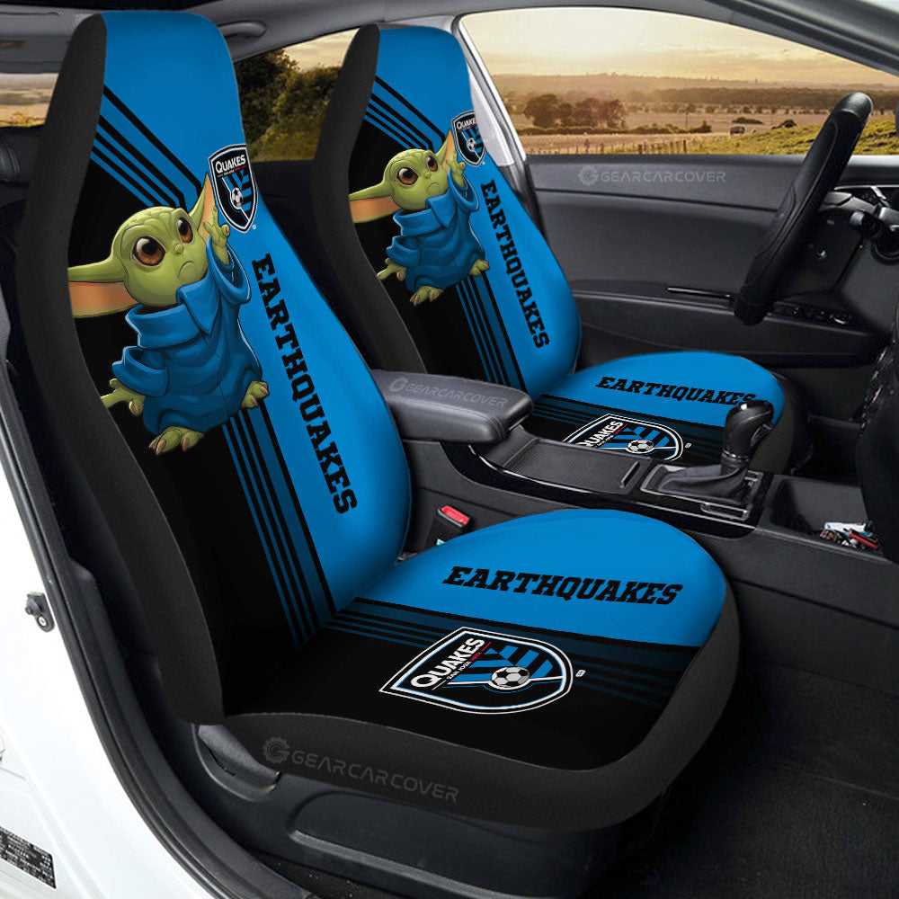 San Jose Earthquakes Car Seat Covers Baby Yoda Car Accessories
