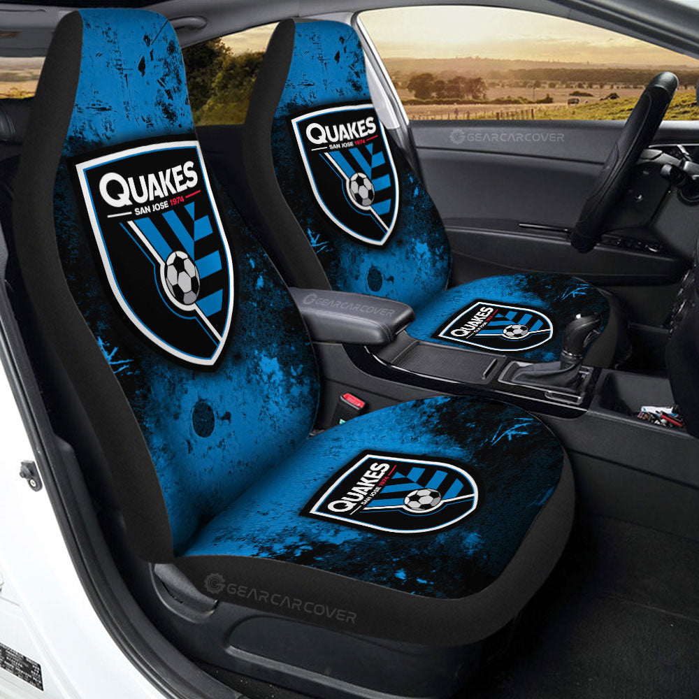 San Jose Earthquakes Car Seat Covers Custom Car Accessories