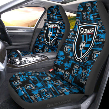 San Jose Earthquakes Car Seat Covers Custom Car Accessories