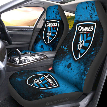 San Jose Earthquakes Car Seat Covers Custom Car Accessories