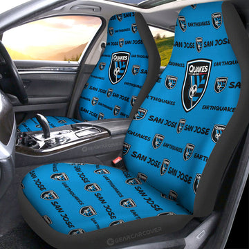 San Jose Earthquakes Car Seat Covers Sporty Team Collection