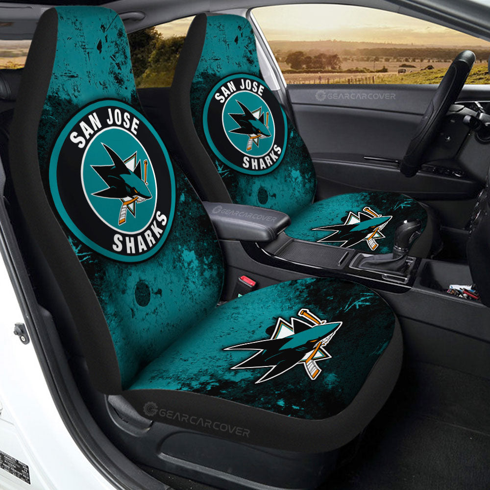 San Jose Sharks Car Seat Covers Custom Car Accessories