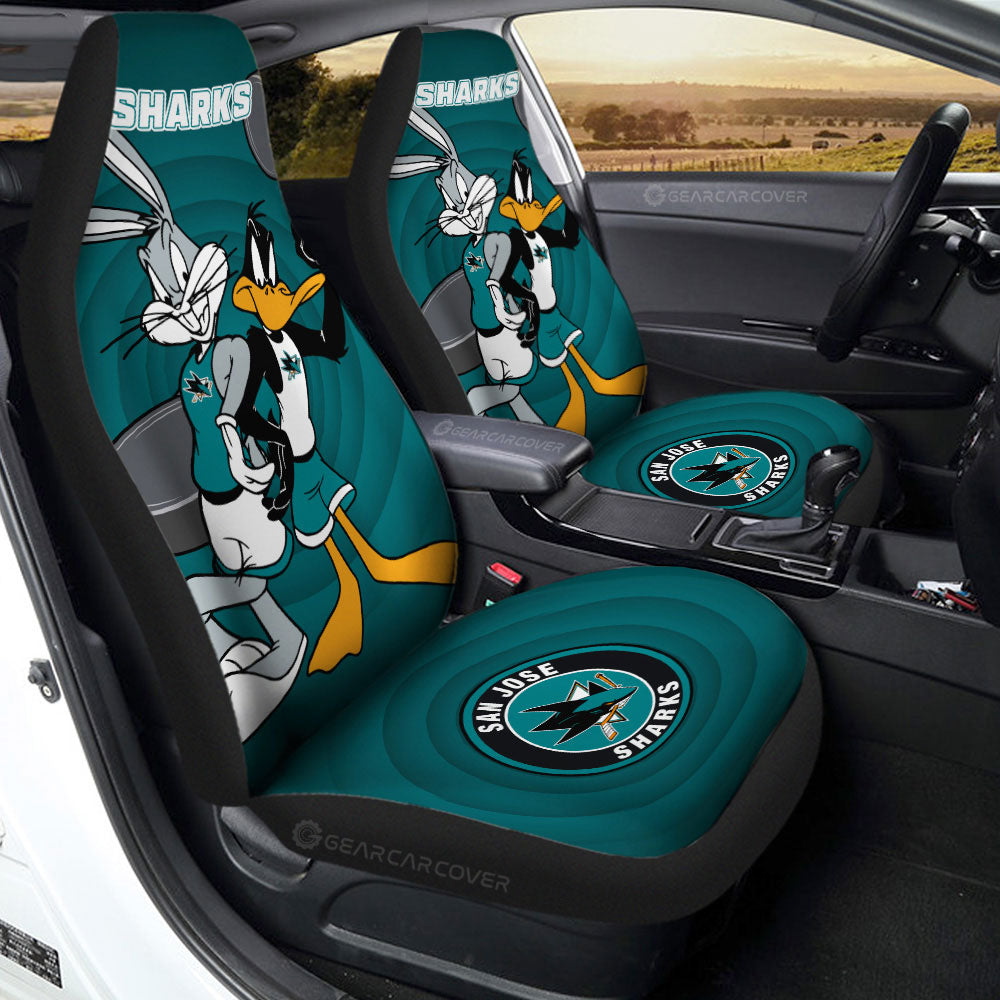 San Jose Sharks Car Seat Covers Custom Car Accessories
