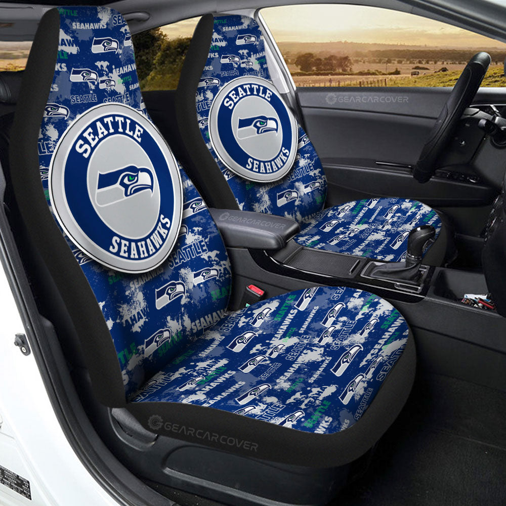 Seattle Seahawks Car Seat Covers Custom Car Accessories