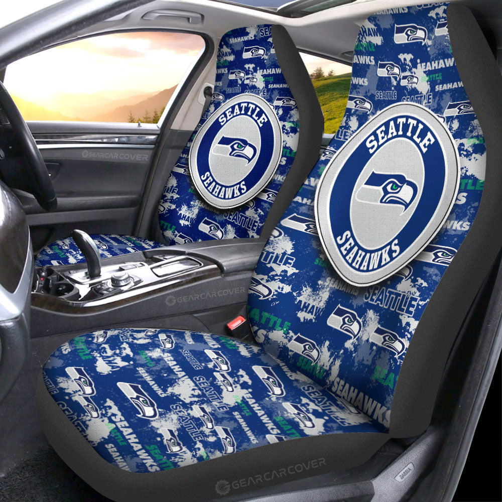 Seattle Seahawks Car Seat Covers Custom Car Accessories