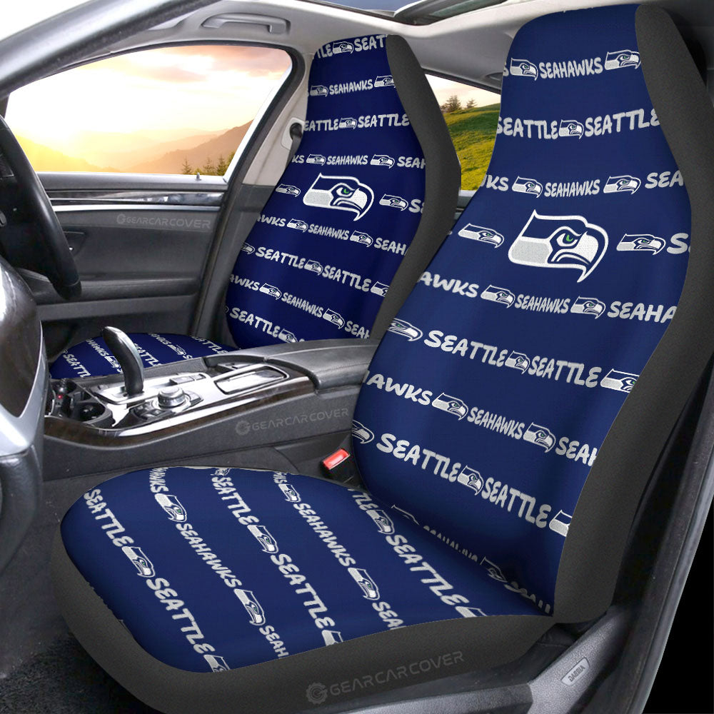 Seattle Seahawks Car Seat Covers Sporty Team Collection