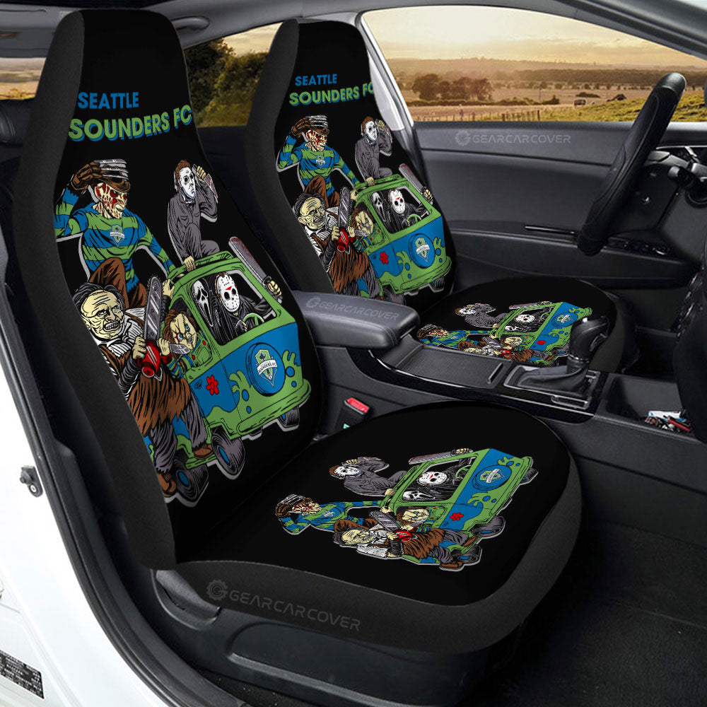 Seattle Sounders FC Car Seat Covers Custom Car Accessories