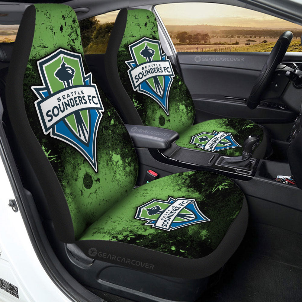 Seattle Sounders FC Car Seat Covers Custom Car Accessories