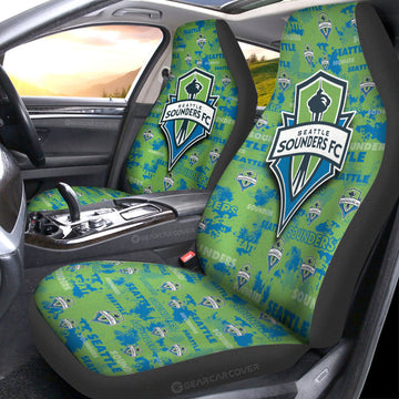 Seattle Sounders FC Car Seat Covers Custom Car Accessories