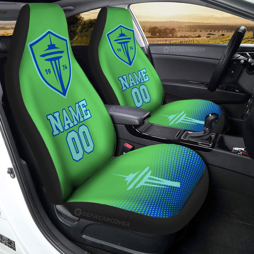 Seattle Sounders FC Car Seat Covers Sporty Team Collection