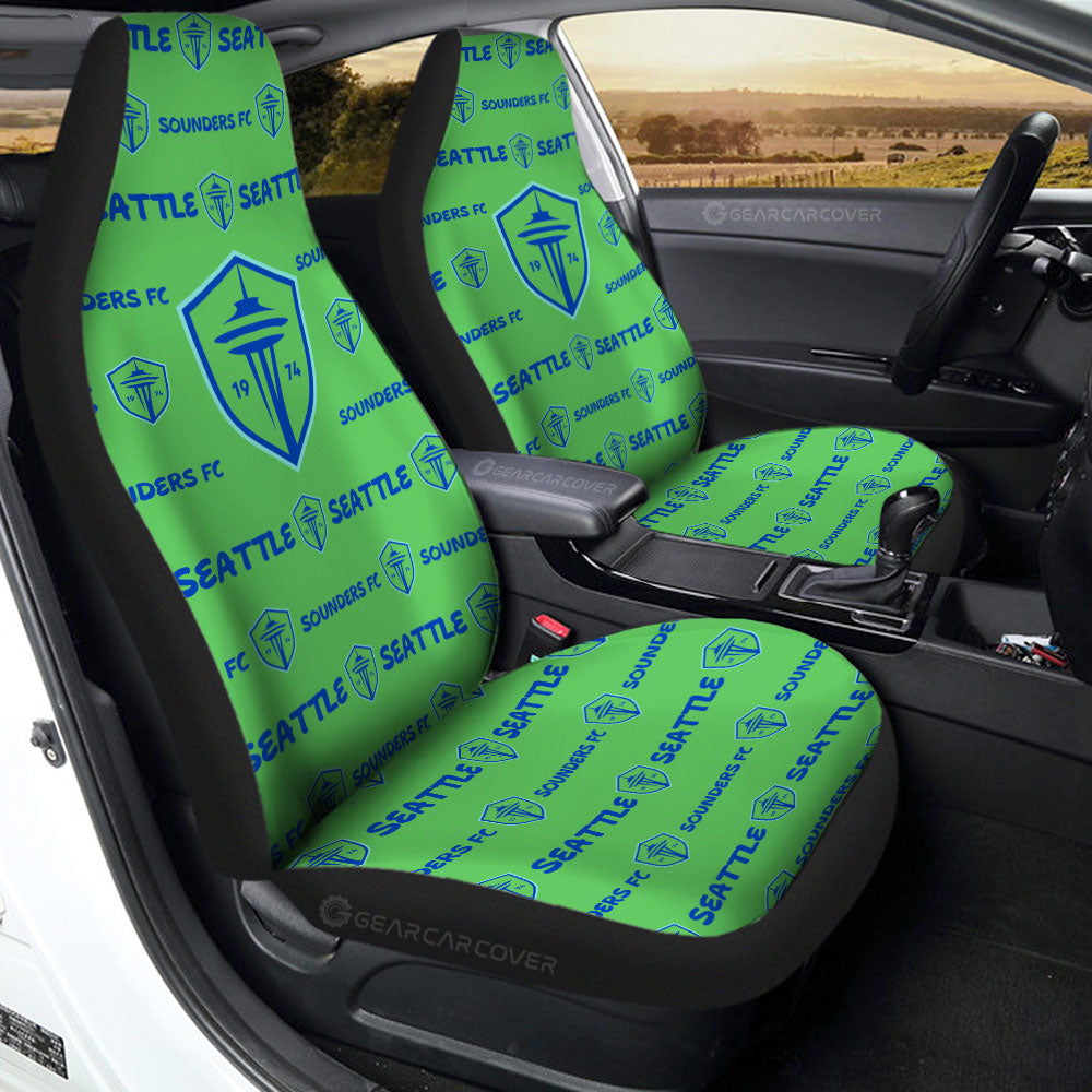 Seattle Sounders FC Car Seat Covers Sporty Team Collection
