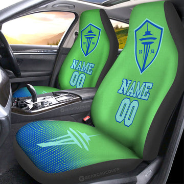 Seattle Sounders FC Car Seat Covers Sporty Team Collection