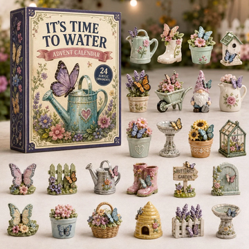 Secret Garden Advent Calendar 2026 - 24-Day Countdown, Acrylic Charms Every Day Bring New Suprises