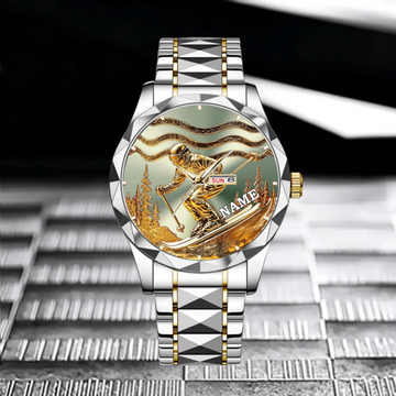 🎿Ski Master Customized Watch - Personalized Name Skiing Watch - Gifts for Ski Lovers