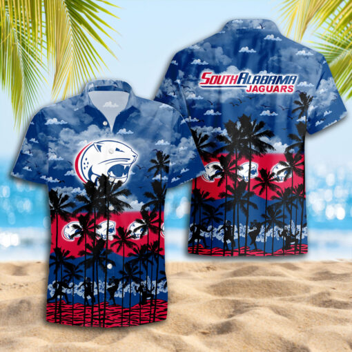 South Alabama Jaguars Hawaiian Shirt Trending Summer.