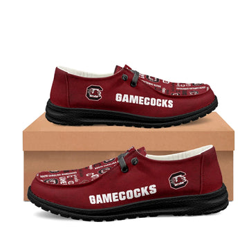 South Carolina Gamecocks Loafers - Inspired By Hey Dude Shoes Style