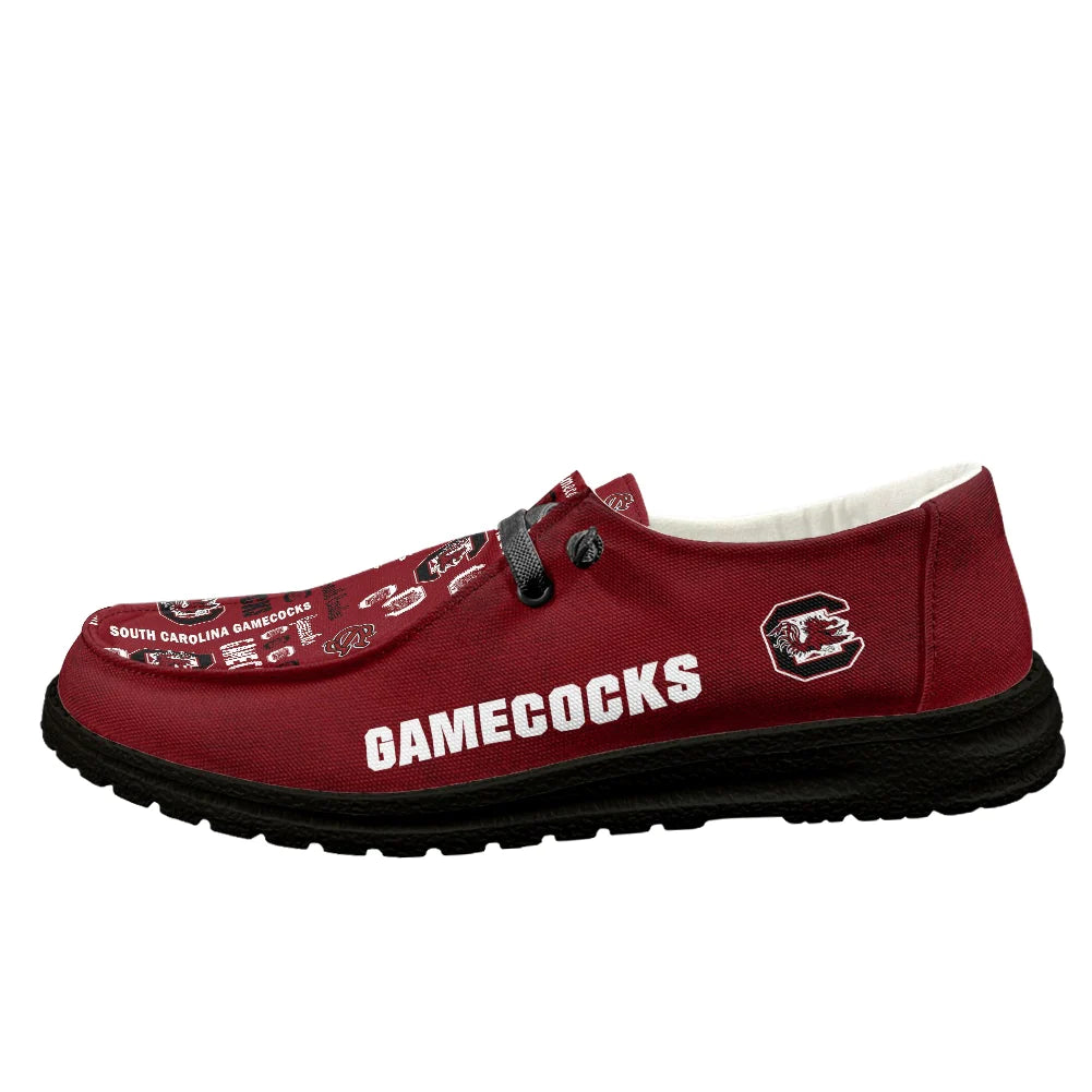 South Carolina Gamecocks Loafers - Inspired By Hey Dude Shoes Style