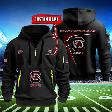 South Carolina Gamecocks Quarter Zip Hoodie Style