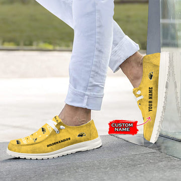 Southern Miss Golden Eagles Hey Dude Shoes, NCAA Shoes -NCAA Pattern For All Teams Custom Name Shoes - Ingenious Gifts Your Whole Family