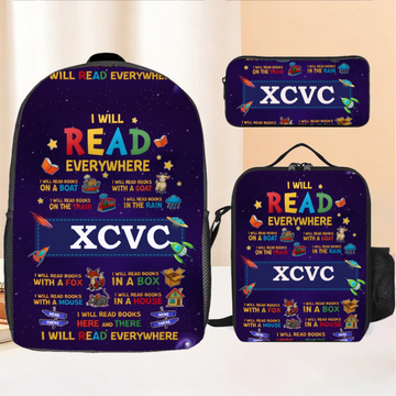 Space Reading Backpack - Gift For Child