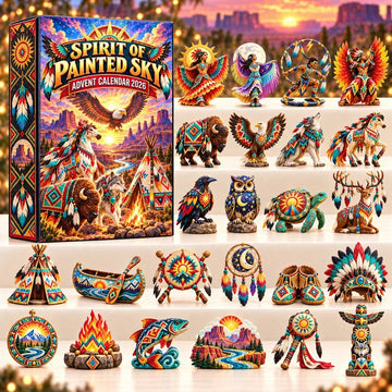 Spirit Of Painted Sky Advent Calendar 2026 - 24-Day Countdown, Acrylic Charms