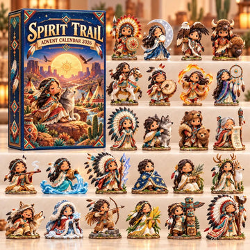 Spirit Trail Advent Calendar 2026 - 24-Day Countdown, Acrylic Charms